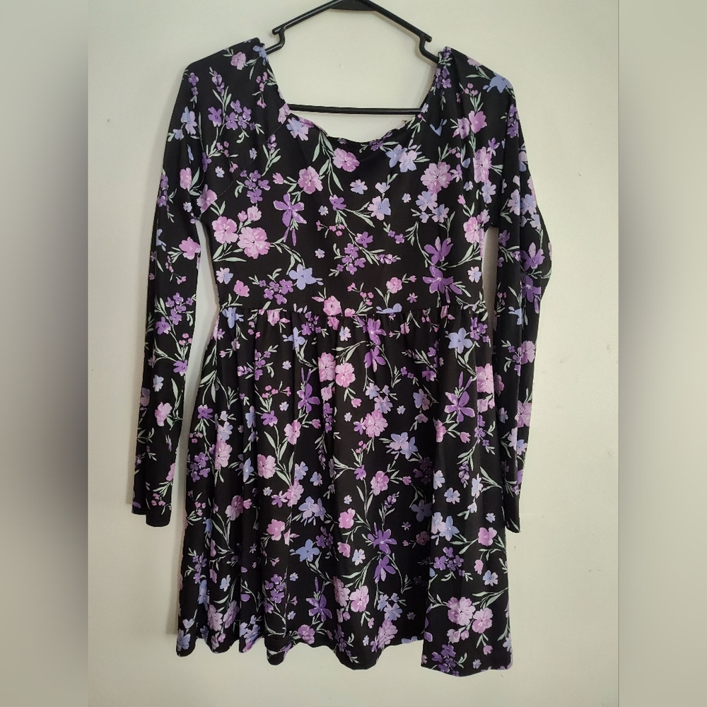 The Children's Place Purple Floral Dress